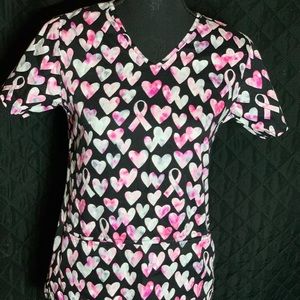 Scrubs heart soul support breast cancer